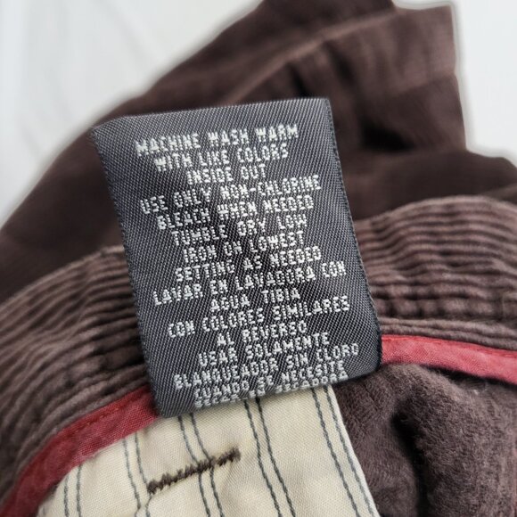 St Johns Bay Mens Corduroy Pants 40X29 (Fit 40 X 28 ) Relaxed Fit Heavyweight - Picture 6 of 16